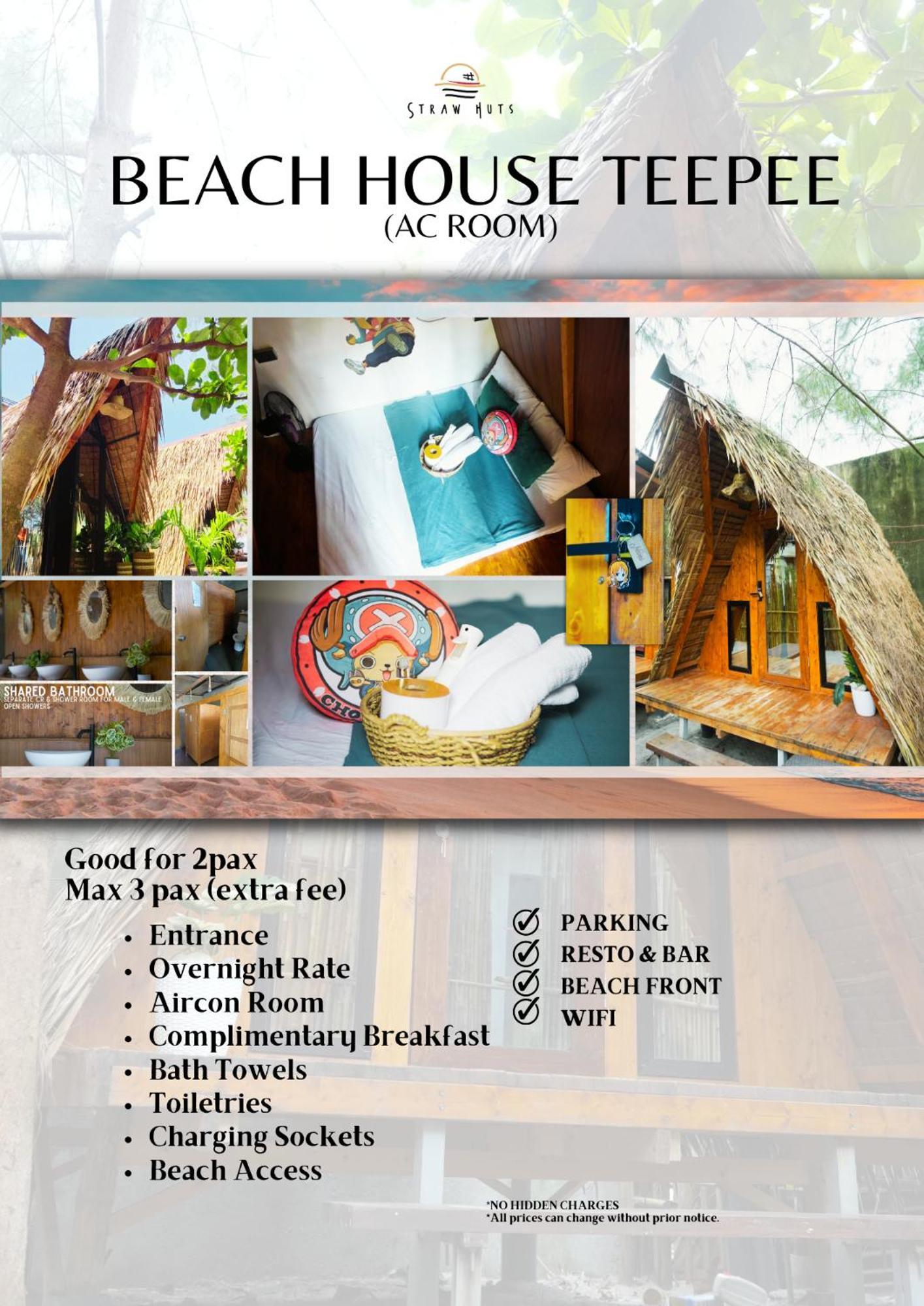 Straw Huts Liwliwa 호텔 San Felipe  외부 사진